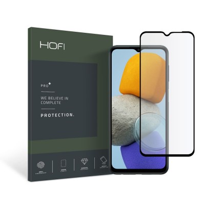 HOFI Γυαλί προστασίας PRO+ 9H για Samsung galaxy M33 5G 2023 - ΜΑΥΡΟ