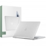 Θ΄ήκη TECH PROTECT SMARTSHELL για Apple MACBOOK AIR 13 M2-M5 2023-2026 - GLITTER ΔΙΑΦΑΝΟ