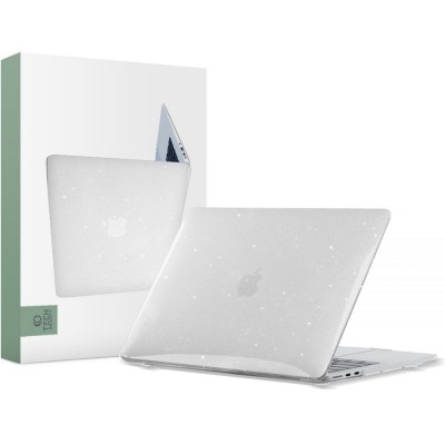 Θ΄ήκη TECH PROTECT SMARTSHELL για Apple MACBOOK AIR 13 M2-M5 2023-2026 - GLITTER ΔΙΑΦΑΝΟ