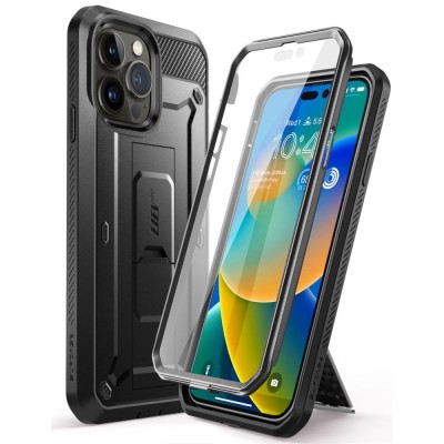 Θ΄ήκη SUPCASE UNICORN BEETLE PRO for Apple IPHONE 14 PRO MAX 6.7 - ΜΑΥΡΟ