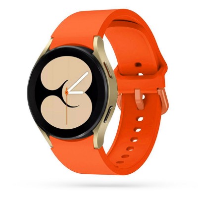 TECH PROTECT ICONBAND λουράκι σιλικόνης για SAMSUNG GALAXY WATCH 4 / 5 / 5 PRO (40 / 42 / 44 / 45 / 46 MM) - ΠΟΡΤΟΚΑΛΙ