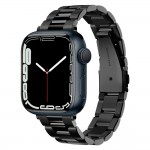 SPIGEN SGP MODERN FIT Strap stainless steel για Apple Watch 1,2,3,4,5,6, SE,7,8 - 38mm,40mm,41mm - ΜΑΥΡΟ - AMP04803