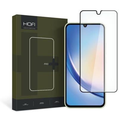 HOFI Γυαλί Προστασίας GLASS PRO PLUS για GALAXY A34 5G - ΜΑΥΡΟ 