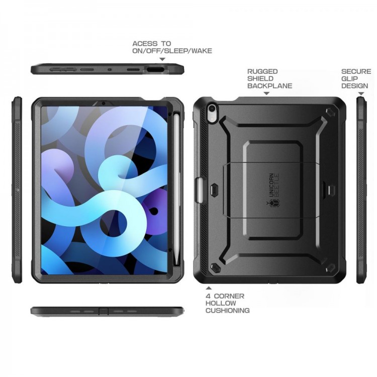 Θήκη SUPCASE UNICORN BEETLE PRO για Apple IPAD MINI 6 2021 / iPad Mini 7 A17 Pro 2024 - ΜΑΥΡΟ