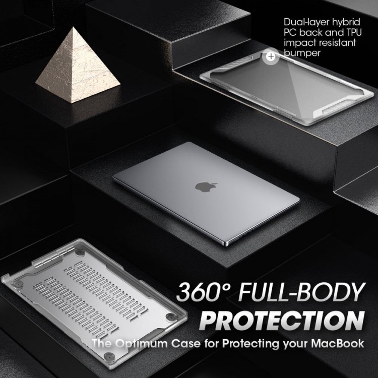 Θήκη SUPCASE UNICORN BEETLE PRO για Apple MACBOOK PRO 14 2021-2024 (M4/M3/M2/M1 Pro/Max) - ΔΙΑΦΑΝΟ