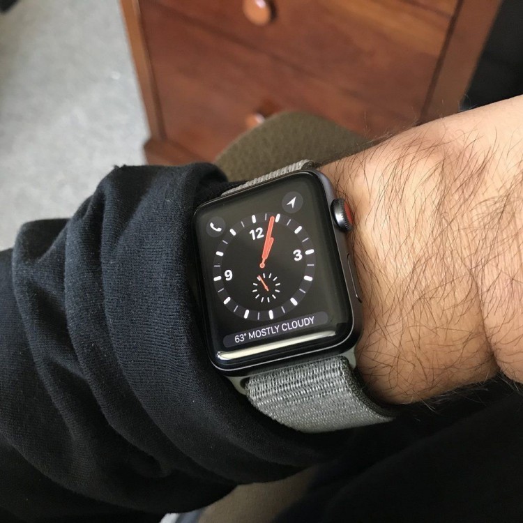 TECH-PROTECT NYLON λουράκι για APPLE WATCH 6 / 7 / 8 / 9 / 10 / SE / ULTRA 1 / 2 (44 / 45 / 46 / 49 MM) - BABY ΜΠΛΕ