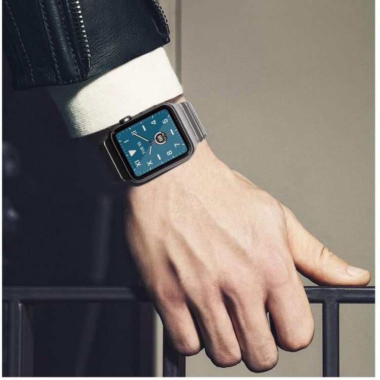 TECH-PROTECT LINKBAND APPLE WATCH 4 / 5 / 6 / 7 / 8 / SE / ULTRA (42 / 44 / 45 / 49 MM) BLACK