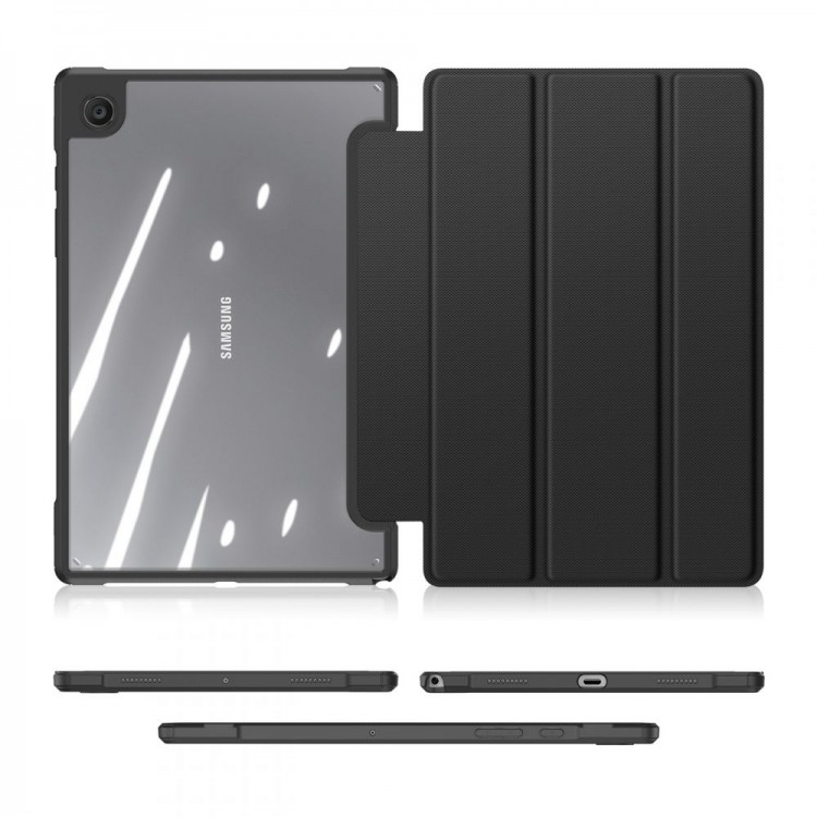 Θήκη DUXDUCIS TOBY folio για Samsung GALAXY TAB A8 10.5 X200 / X205 - ΜΑΥΡΟ