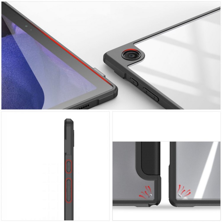 Θήκη DUXDUCIS TOBY folio για Samsung GALAXY TAB A8 10.5 X200 / X205 - ΜΑΥΡΟ