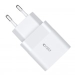 TECH PROTECT C30W 2-PORT NETWORK CHARGER PD30W/QC3.0 - WHITE