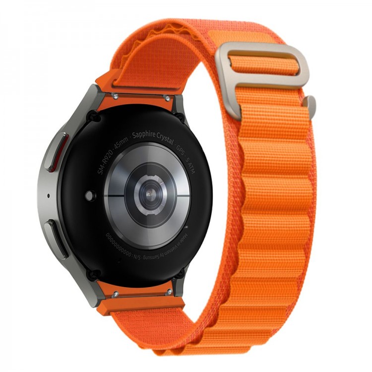 TECH-PROTECT NYLON PRO SAMSUNG GALAXY WATCH 4 / 5 / 5 PRO (40 / 42 / 44 / 45 / 46 MM) - ORANGE