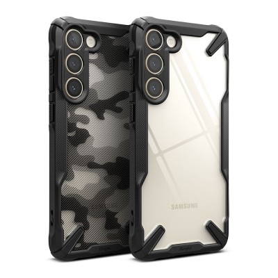 Θήκη RINGKE FUSION X για SAMSUNG GALAXY S23+ PLUS - ΜΑΥΡΟ CAMO