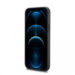 Θήκη ICARER FOLIO Δερμάτινη Leather 2in1 Haixing Wallet με RFID για Apple iPhone 12 Pro Max 6.7 - ΜΑΥΡΟ - WMI1214