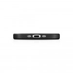 Θήκη ICARER Δερμάτινη Magsafe με πλήκτρο κάμερας για Apple iPhone 17 AIR 6.6 5G 2025 - RETRO ΜΑΥΡΟ - KJIP17250704