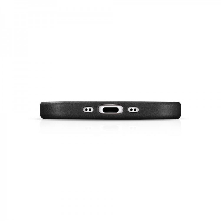 Θήκη ICARER Δερμάτινη Magsafe με πλήκτρο κάμερας για Apple iPhone 17 AIR 6.6 5G 2025 - RETRO ΜΑΥΡΟ - KJIP17250704