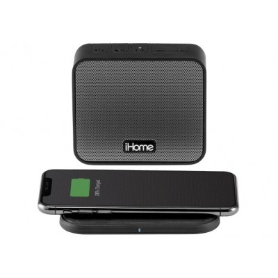 IHome Portable Bluetooth Speaker With Wireless Fast Charger User - IBTW88 