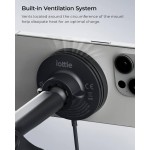 iOttie Velox Qi2 Mini 15W MagSafe Μαγνητική Βάση στήριξης αυτοκινήτου με ασύρματη φόρτιση Dash & Windshield - VLXWCG213