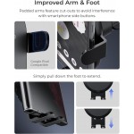 iOttie AutoSense 2 Wireless Air Vent Universal Βάση αυτοκινήτου αεραγωγού για smartphones με Qi Ασύρματη Φόρτιση - ATSWCG206