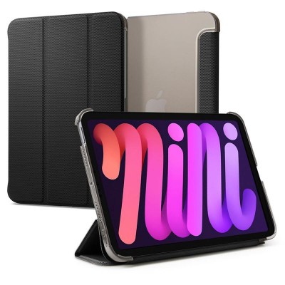 Case Spigen SGP Liquid Air Folio for Apple iPad mini 6 2021/ iPad mini 7 2024 - Black - ACS03762