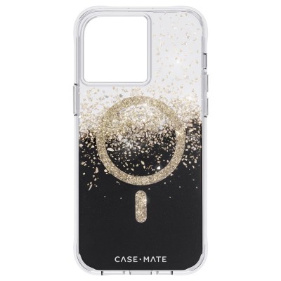 Θήκη Case-Mate Karat Onyx MagSafe για Apple iPhone 14 Pro Max 6.7 - ΔΙΑΦΑΝΟ ΜΑΥΡΟ - CM049296