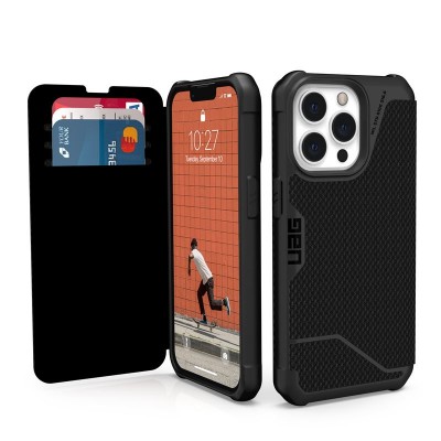 Θήκη UAG Metropolis FOLIO για Apple iPhone 13 Pro Max - kevlar ΜΑΥΡΟ - 113166113940