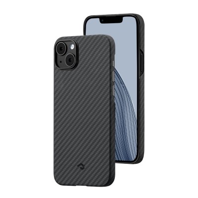 Θήκη Pitaka MagEZ 3 1500D για Apple iPhone 14 6.1 - ΜΑΥΡΟ ΓΚΡΙ - KI1401