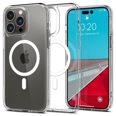 Θήκη Spigen SGP Crystal Hybrid MagSafe MAGFIT για Apple iPhone 14 Pro Max 6.7 - ΛΕΥΚΟ - ACS04643