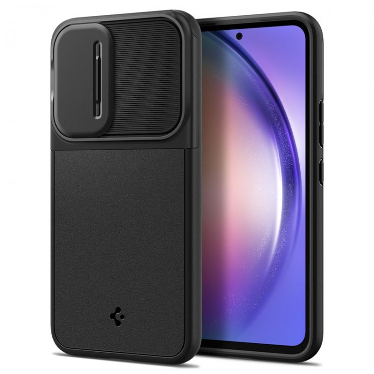 Θήκη Spigen SGP Optik Armor για Samsung Galaxy A54 5G - ACS05891 - ΜΑΥΡΟ
