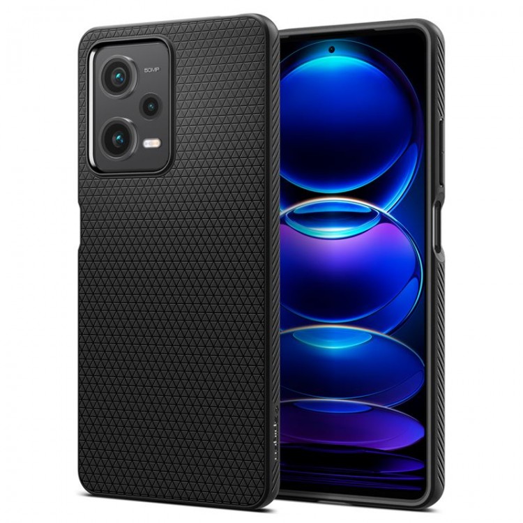 Θήκη Spigen SGP Liquid Air για Xiaomi Redmi Note 12 Pro 5G/POCO X5 Pro 5G - ΜΑΥΡΟ - ACS05788