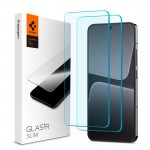 SPIGEN SGP TEMPERED GLASS GLAS.TR SLIM 2-PACK for XIAOMI 13, XIAOMI 14 - 2 ΤΕΜ - AGL06037 - ΔΙΑΦΑΝΟ 