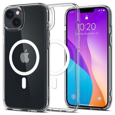 Θήκη Spigen SGP Crystal Hybrid MagSafe MAGFIT για Apple iPhone 14 6.1 - ΛΕΥΚΟ - ACS04682