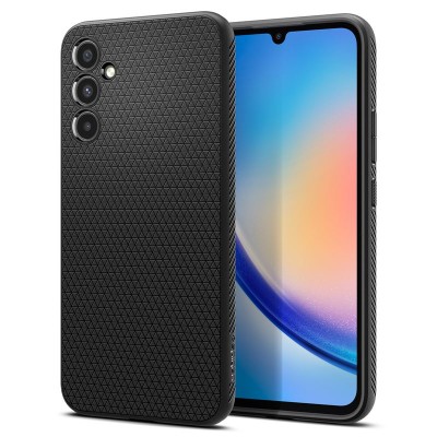 Θήκη Spigen Liquid Air για Samsung Galaxy A34 5G - ACS05905 - ΜΑΥΡΟ