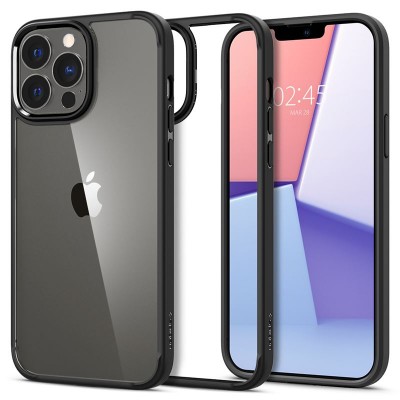 Θήκη Spigen Sgp Crystal Hybrid για Apple iPhone 13 Pro Max - ΜΑΥΡΟ - ACS03243