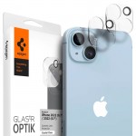 Spigen SGP Γυαλί προστασίας Φακών κάμερας Glass Optik 2 Pack για Apple iPhone 14/iPhone 14 Plus - ΔΙΑΦΑΝΟ - AGL05229