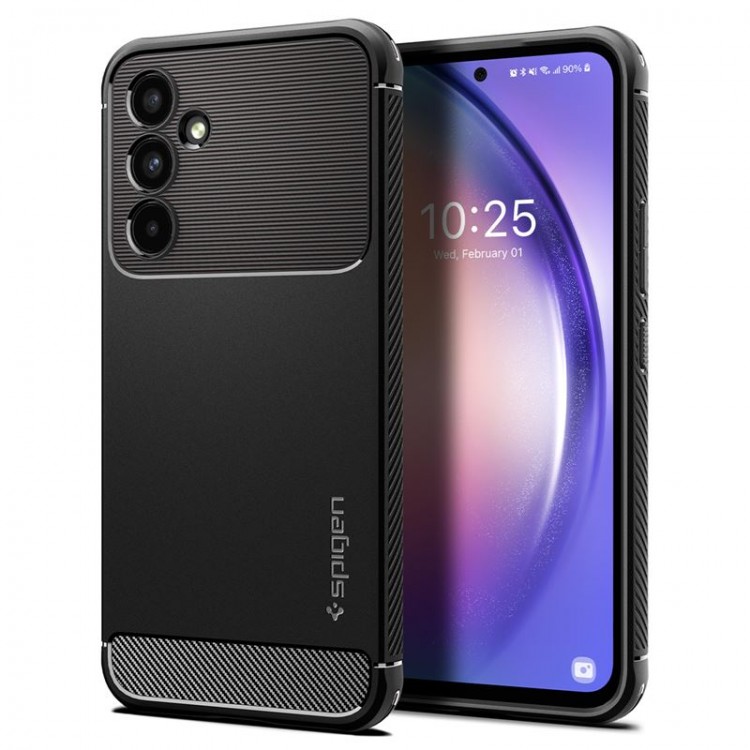 Θήκη Spigen SGP ULTRA Rugged Armor για Samsung Galaxy A54 5G - ACS05888 - ΜΑΥΡΟ