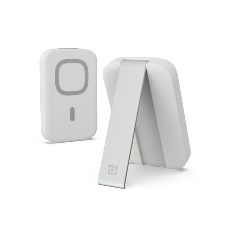 UAG U Lucent PowerBank MagSafe με Kickstand 4000 mAh - marshmallow ΛΕΥΚΟ - 1B4084313535