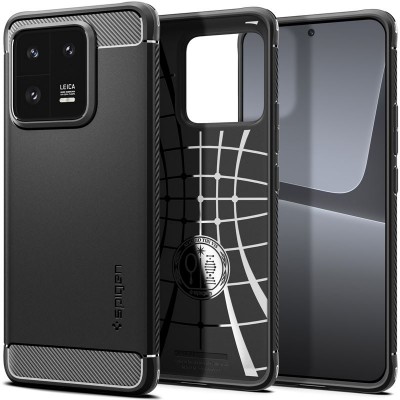 Θήκη Spigen SGP Rugged Armor για XIAOMI 13 PRO - ΜΑΥΡΟ - ACS05325