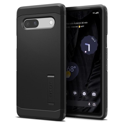 Θήκη Spigen SGP TOUGH Armor για GOOGLE PIXEL 7A - ΜΑΥΡΟ - ACS05819 