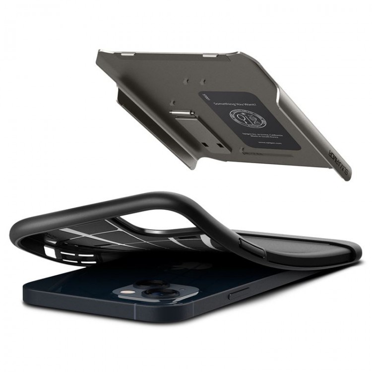 Θήκη Spigen SGP Slim Armor για Apple iPhone 14 6.1 2022 - ΓΡΑΦΙΤΗ - ACS04684