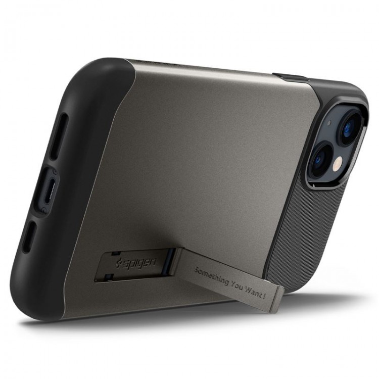 Θήκη Spigen SGP Slim Armor για Apple iPhone 14 6.1 2022 - ΓΡΑΦΙΤΗ - ACS04684