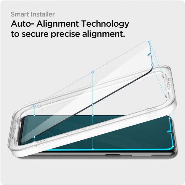 Spigen SGP AlignMaster Γυαλί Προστασίας Glas.tR για Samsung Galaxy A13 - 2 ΤΕΜ - ΔΙΑΦΑΝΟ - AGL04280