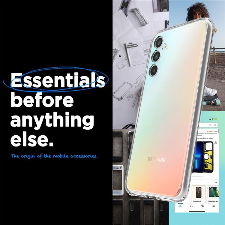 Θήκη Spigen SGP Ultra Hybrid για Samsung Galaxy A34 5G - ΔΙΑΦΑΝΗ - ACS05904