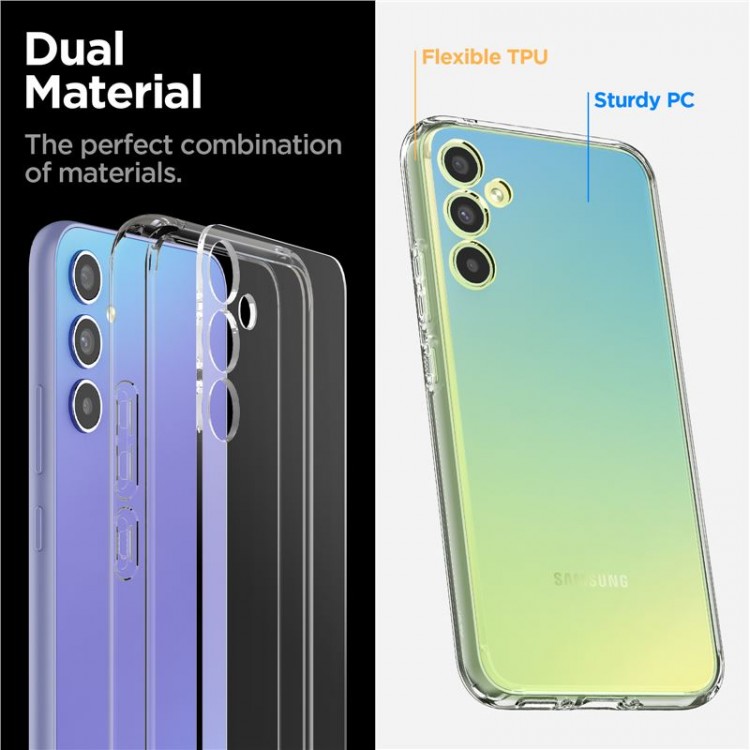 Θήκη Spigen SGP Ultra Hybrid για Samsung Galaxy A34 5G - ΔΙΑΦΑΝΗ - ACS05904