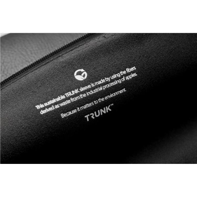 Trunk Apple Peel Sleeve for Apple MacBook Pro 13/ Air 13 - black - TR-APALS13-BLK