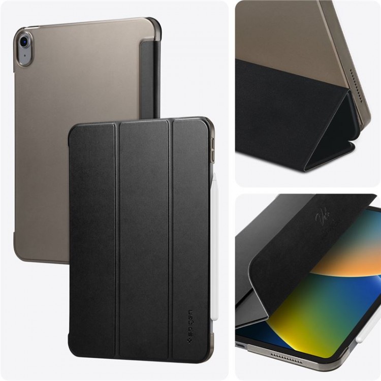 Θήκη SPIGEN SGP Smart Fold Folio για Apple iPad 10.9 2022/11 2025 - ΜΑΥΡΟ - ACS05309