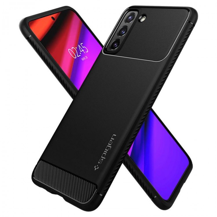 Θήκη SPIGEN SGP Ultra Rugged Armor για Samsung Galaxy S21 5G - ACS02421 - ΜΑΥΡΟ