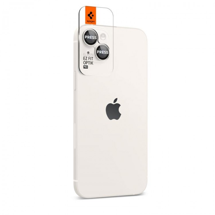 SPIGEN SGP OPTIK.TR EZ FIT CAMERA PROTECTOR Γυαλί προστασίας ΦΑΚΩΝ 9H για CAMERA LENS για Apple IPHONE 14 / 14 PLUS - STARLIGHT - AGL05604 - 2-TEM