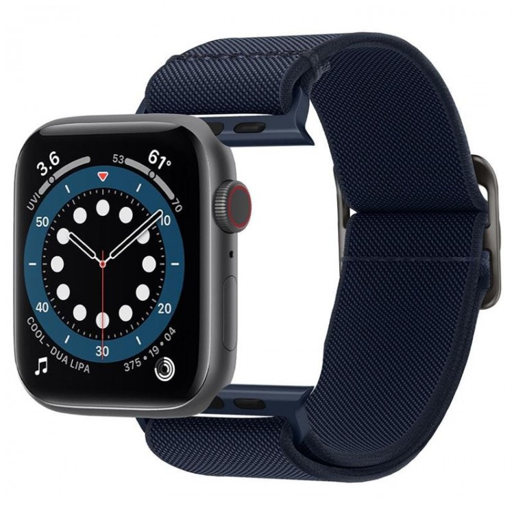 Spigen SGP BAND FIT LITE λουράκι για APPLE WATCH 4 / 5 / 6 / 7 / 8 / SE / ULTRA (42 / 44 / 45 / 49 MM) - ΜΠΛΕ - AMP02287