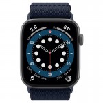 Spigen SGP BAND FIT LITE λουράκι για APPLE WATCH 4 / 5 / 6 / 7 / 8 / SE / ULTRA (42 / 44 / 45 / 49 MM) - ΜΠΛΕ - AMP02287