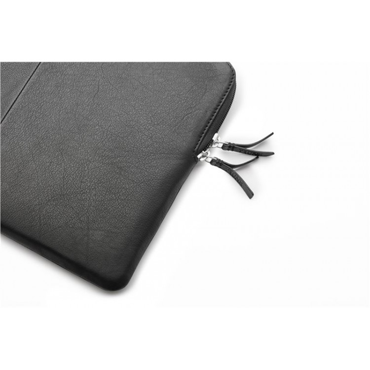 Trunk Δερμάτινη θήκη χαρτοφύλακας Sleeve για Apple MacBook Pro 16" M3 2023/M2 2023/M1 2021 - ΜΑΥΡΟ - TR-LEAALSPRO16-BLK